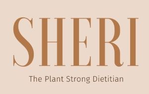 Sheri the plant strong dietitian logo