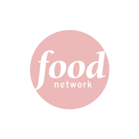 food network logo in pink