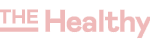 The Healthy logo in pink